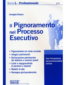 PIGNORAMENTO PROCESSO AMMINISTRATIVO