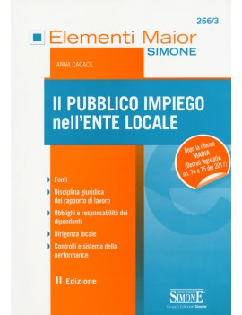 elementi major  PUBBLICO IMPIEGO