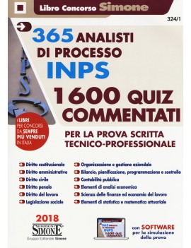 365 ANALISTI PROCESSO INPS prova scritta