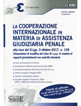 COOPERAZIONE INTERNAZIONALE IN MATERIA A