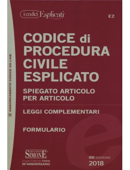 VE CODICE DI PROCEDURA CIVILE ESPLICATO