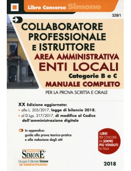 COLLABORATORE PROFESSIONALE E ISTRUTT