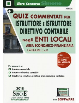 QUIZ COMMENTATI ISTRUTTORE DIRETTIVO CON