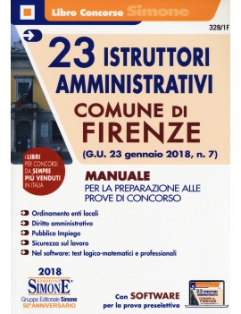 23 ISTRUTTORI AMMINISTRATVIO COMUNE FIRE