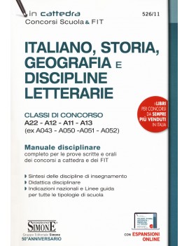 ITALIANO STORIA GEOGRAFIA E DISCIPLINE L