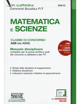 MATEMATICA E SCIENZE