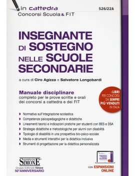 INSEGNANTE DI SOSTEGNO SCUOLE SECONDARIE