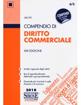 COMPENDIO DI DIRITTO COMMERCIALE 2018