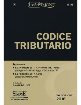 CODICE TRIBUTARIO 2018