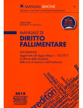 MANUALE DIRITTO FALLIMENTARE 2018