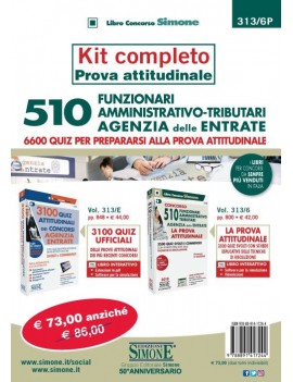 KIT FUNZIONARI AMMINISTRATIVO TRIBUTARI