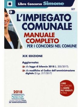 IMPIEGATO COMUNALE mnauale completo