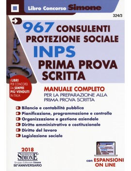 967 CONSULENTI PROTEZIONE SOCIALE INPS p