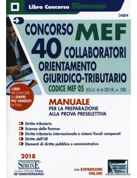 MEF 60 COLLABORATORI AMMINISTRATIVI