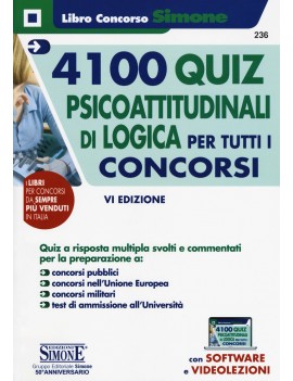 4100 QUIZ  PSICOATTITUDINALI LOGICA PER