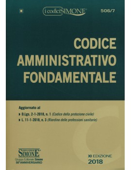 CODICE AMMINISTRATIVO FONDAMENTALE 2018