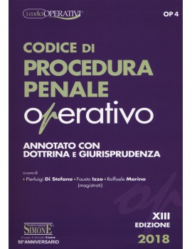 CODICE PROCEDURA PENALE OPERATIVO 2017 A