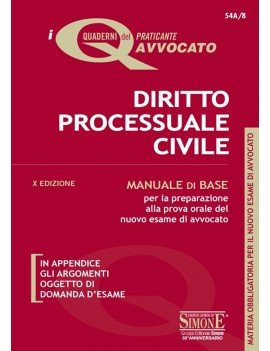 DIRITTO PROCESSUALE CIVILE manuale di ba