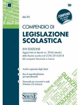 COMPENDIO DI LEGISLAZIONE SCOLASTICA