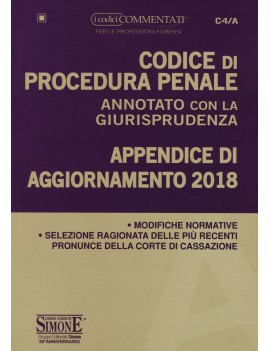 appendice CODICE PROCEDURA PENALE