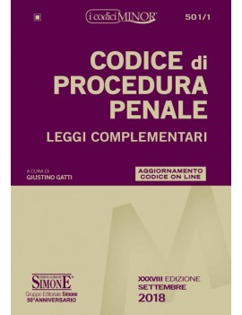 CODICE DI PROCEDURA PENALE 2018 e leggi