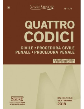 QUATTRO CODICI 2018