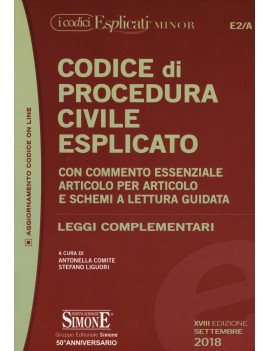 CODICE PROCEDURA CIVILE 2018 ESPLICATO