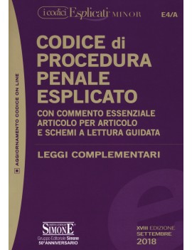 CODICE DI PROCEDURA PENALE ESPLICATO