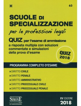 SCUOLE DI SPECIALIZZAZIONE PER LE PROFES