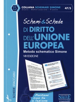 SCHEMI E SCHEDE DIRITTO DELL'UNIONE EURO