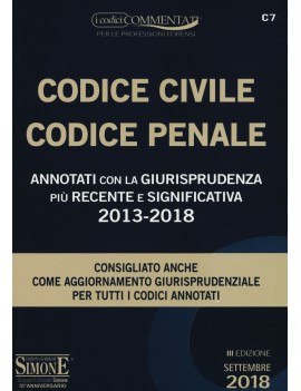 codice civile e penale annotato 2018