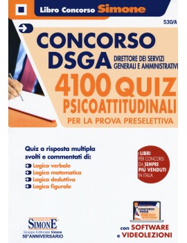 Vecc ED CONCORSO DSGA quiz psicoattitudi