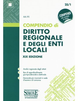 COMPENDIO DI DIRITTO REGIONALE E ENTI