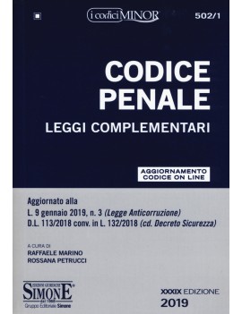 CODICE PENALE 2019  MINOR