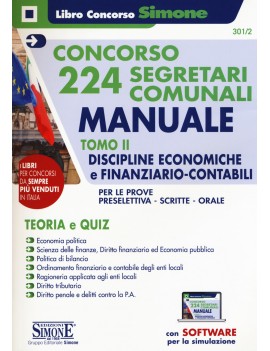 224 POSTI PER SEGRETARIO COMUNALE