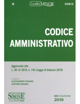 CODICE AMMINISTRATIVO 2019