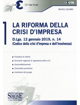 RIFORMA DELLA CRISI D'IMPRESA