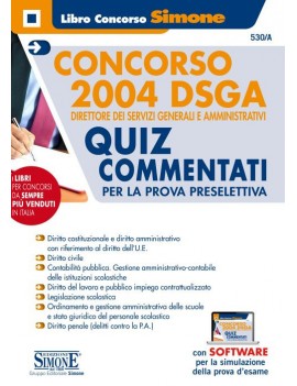 CONCORSO DSGA quiz psicoattitudi