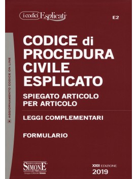 CODICE DI PROCEDURA CIVILE ESPLICATO