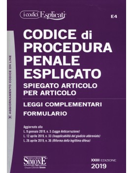 CODICE DI PROCEDURA PENALE ESPLICATO