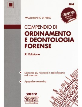 COMPENDIO DI ORDINAMENTO E DEONTOLOGI