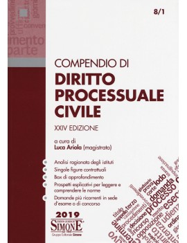 COMPENDIO DI DIRITTO PROCESSUALE CIVI