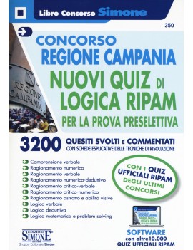 CONCORSO REGIONE CAMPANIA NUOVI QUIZ