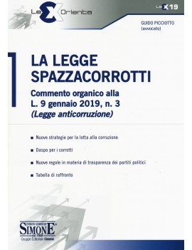 LEGGE SPAZZACORROTTI