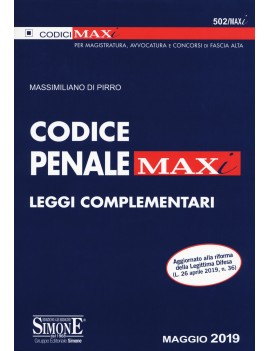 CODICE PENALE  E LEGGI COMPLEMENTARI