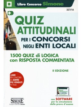 QUIZ ATTITUDINALI CONCORSO ENTI LOCAL