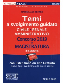 TEMI CIVILE PENALE AMMINISTRATIVO