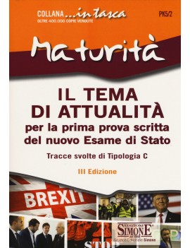 TEMA ATTUALITA'...IN TASCA 3 ED 2019