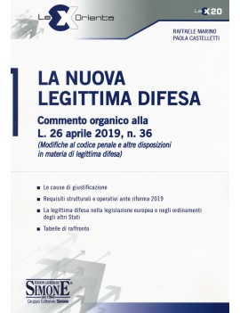 NUOVA LEGITTIMA DIFESA