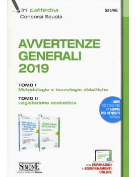 AVVERTENZE GENERALI PER  concorso 2019